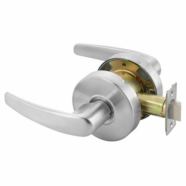 Gan Eden Passage Monroe Lever Grade 2 Cylindrical Lock, Satin Chrome GA2001777